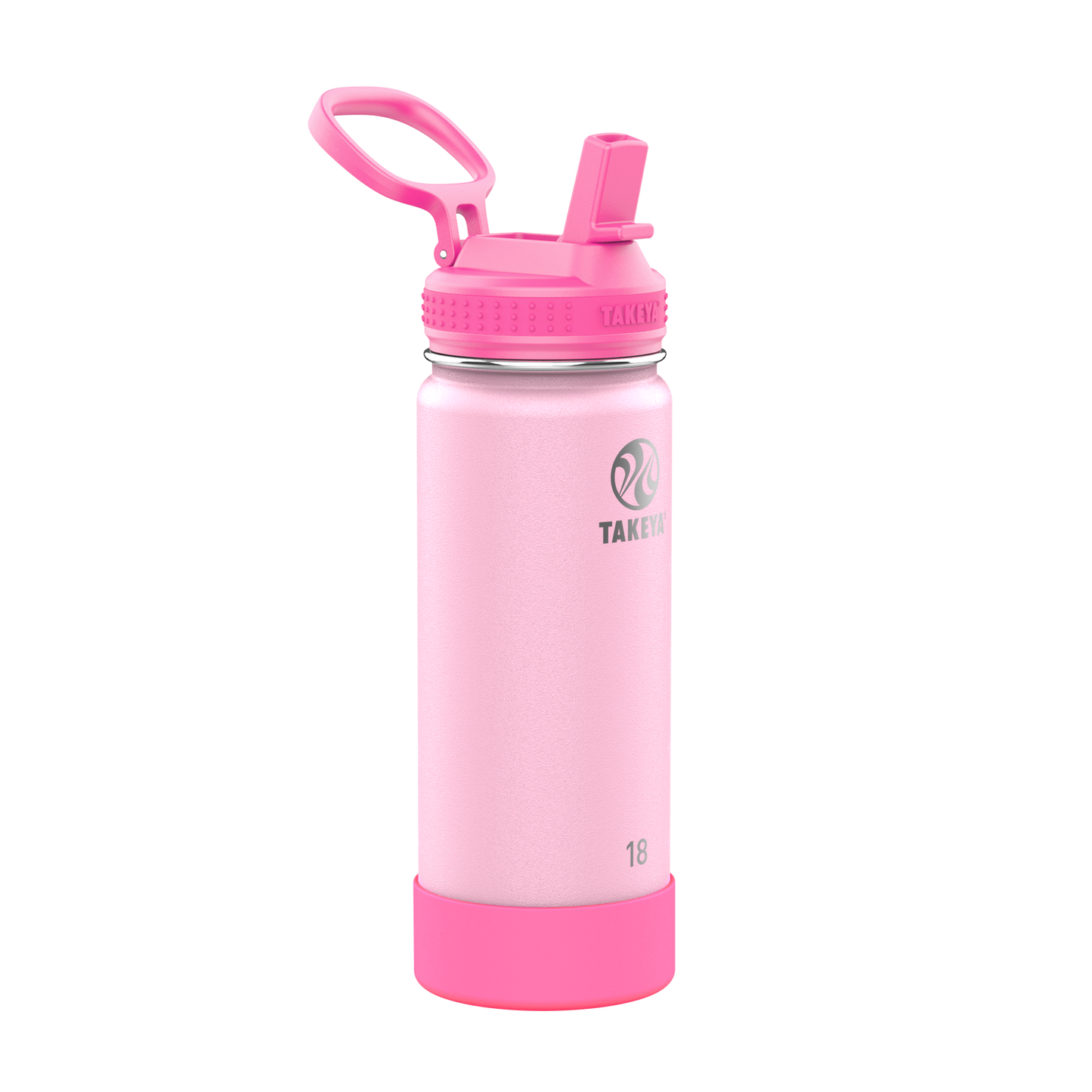actives-kids-glow-in-the-dark-water-bottle-with-straw-lid-u4 51076-Actives-Kids-Straw-18-GID-SummerGlowPink-angle.png