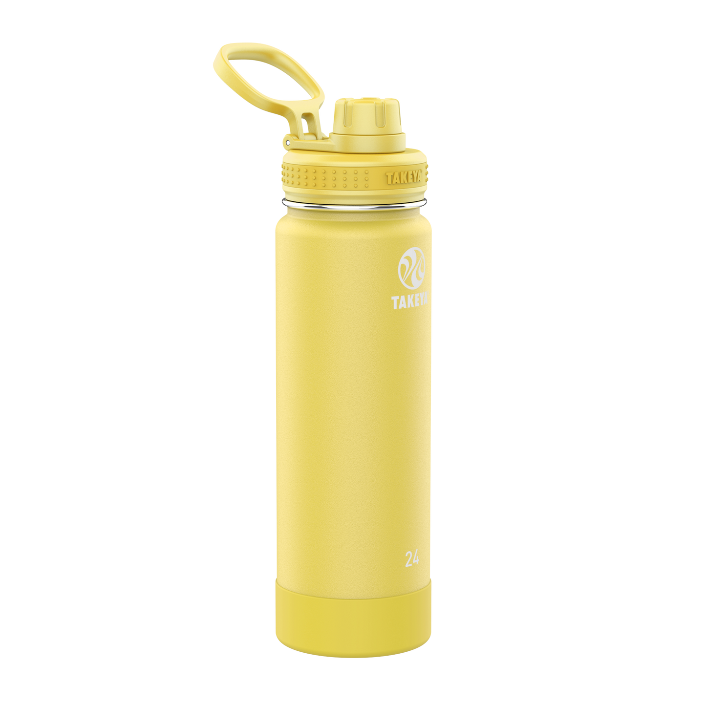 actives-water-bottle-with-spout-lid-w9 51187-Actives-Spout-24-Canary-angle.png