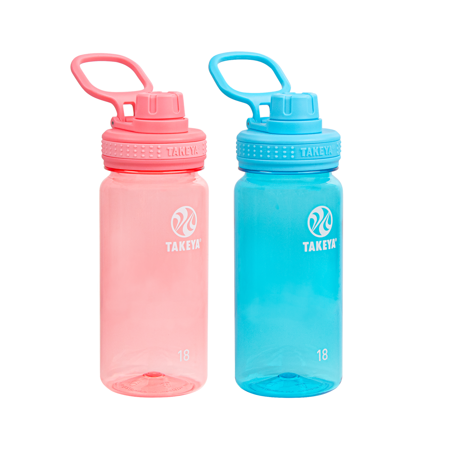 tritan-water-bottle-bundle-with-spout-lid-2-pack-r7 51475-Tritan-Spout-18-2pk-FlutterPink-BreezyBlue-Front_1.png