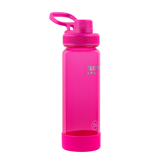 tritan-sport-water-bottle-with-spout-lid-w9 51671-TKS-Tritan-Spout-24-PinkSweep-frontangle.png