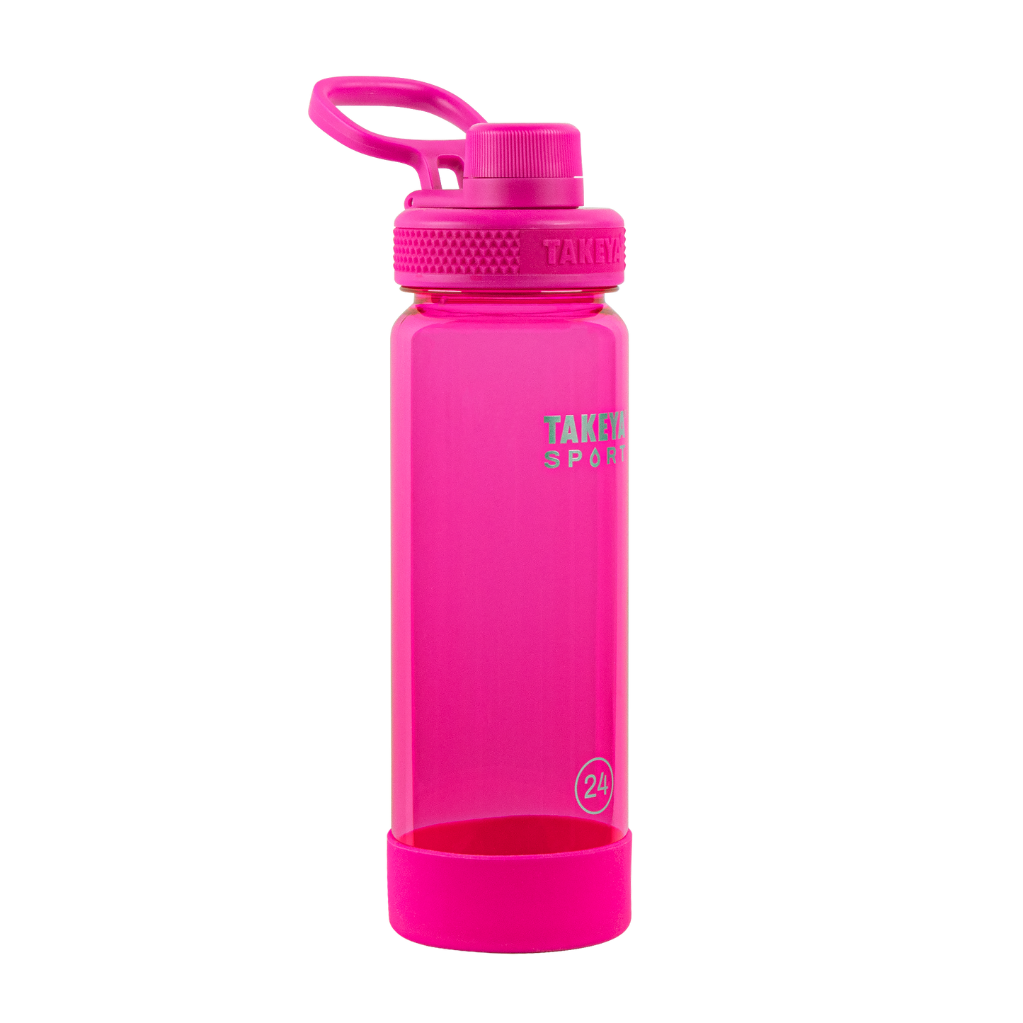 tritan-sport-water-bottle-with-spout-lid-s3 51671-TKS-Tritan-Spout-24-PinkSweep-frontangle.png