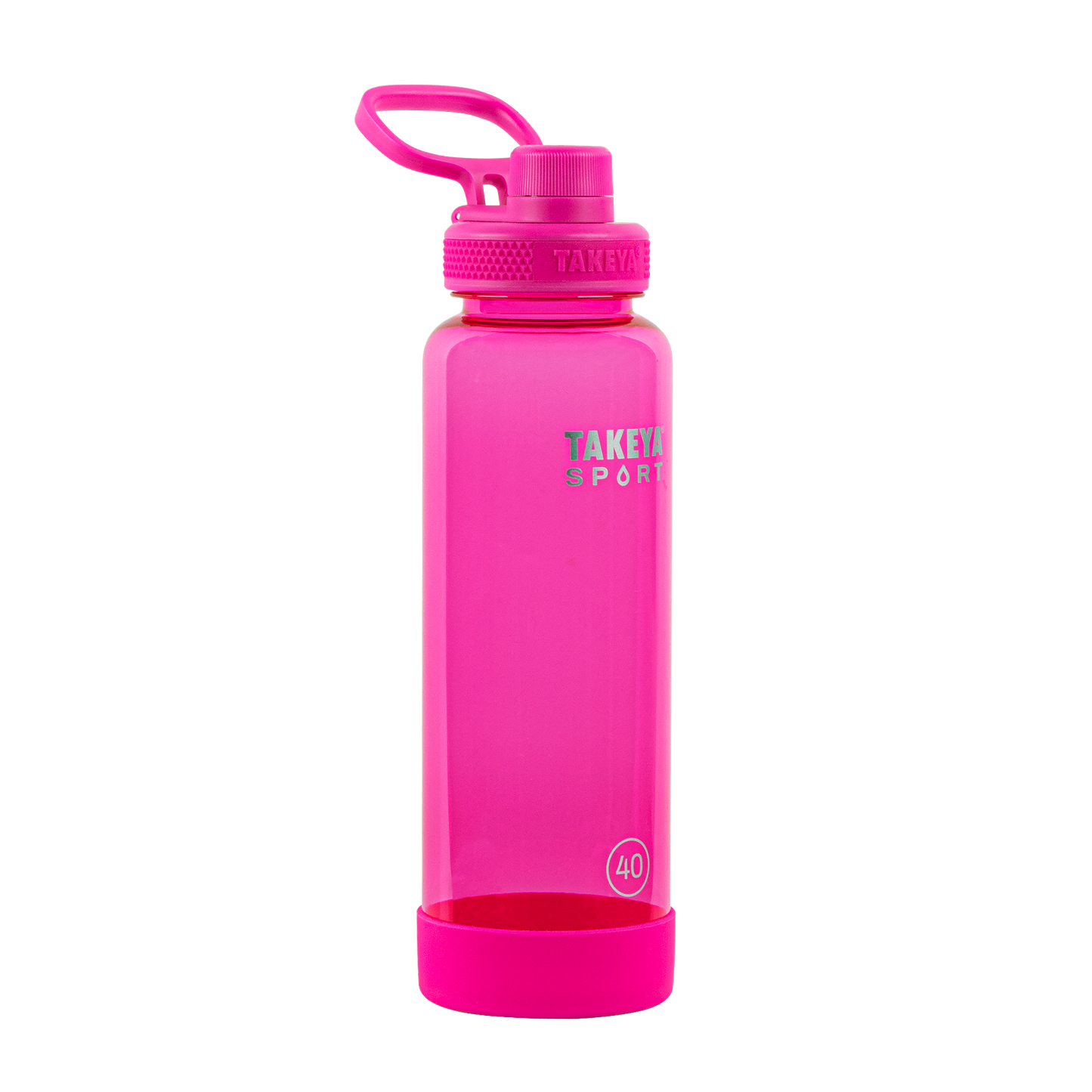 tritan-sport-water-bottle-with-spout-lid-w9 52030-TKS-Tritan-Spout-40-PinkSweep-frontangle.png