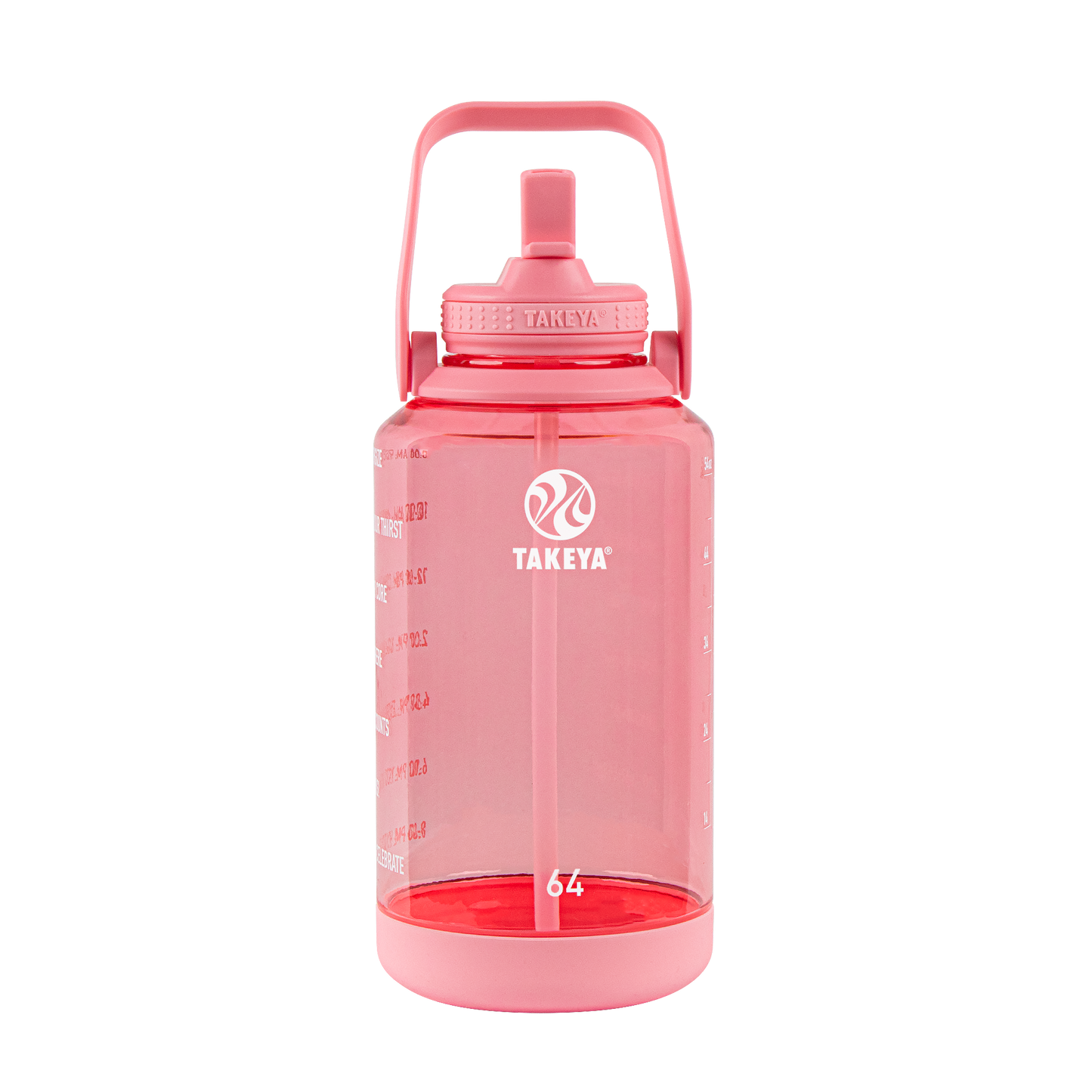 tritan-motivational-water-bottle-with-straw-lid-t9 54143-Tritan-Straw-Motivational-64-FlutterPink-front.png